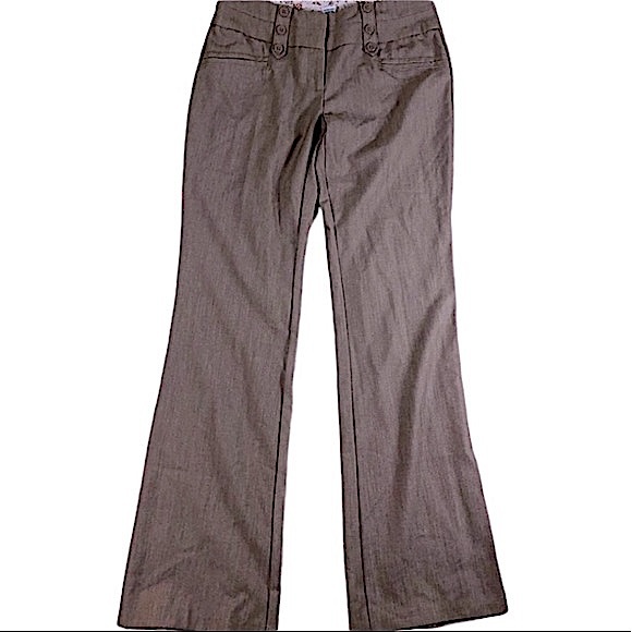 Joe B by Joe Benbasset 📌women's size 3 dark tan/light brown dress pants - Picture 3 of 7